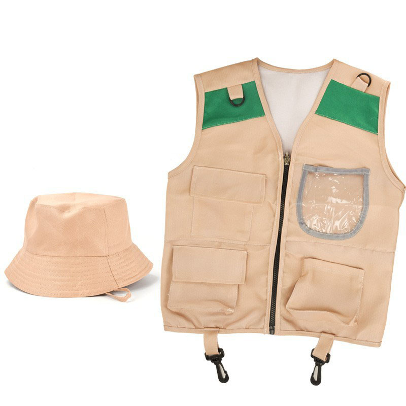 2026年新作 キッズエクスプローラーハット＆ベスト ドレス - Kids Outdoor Adventure Kit のレビューと価格