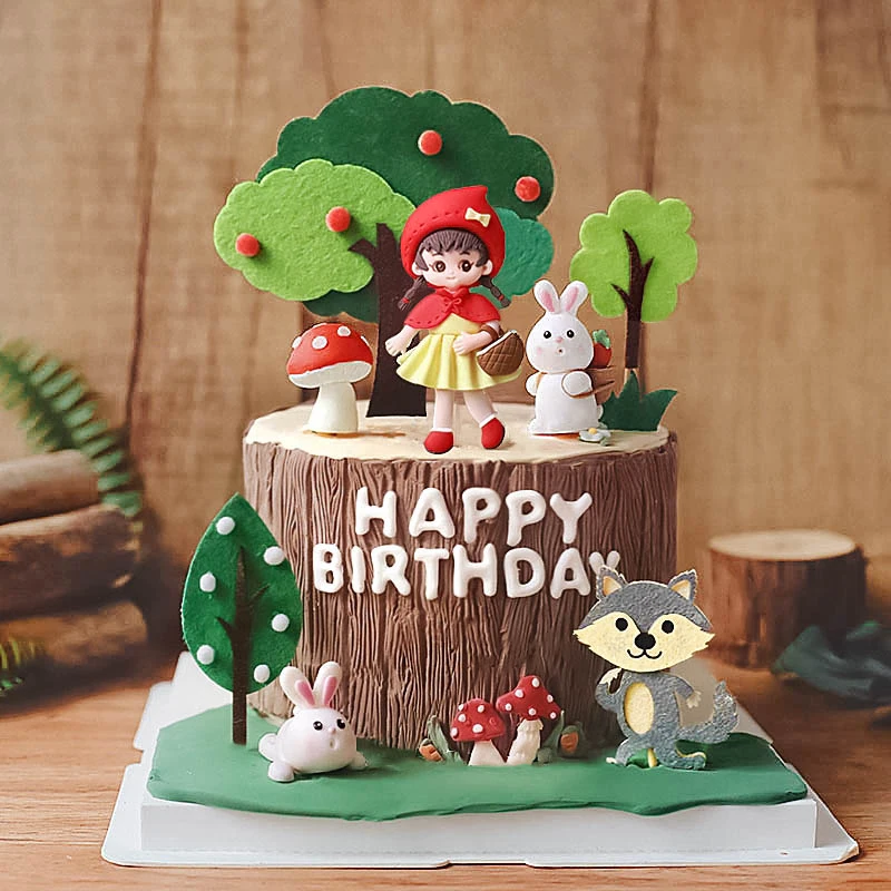 子供のための誕生日ケーキトッパー、ベーキング装飾、人形、イン - Kids Outdoor Merry Go Round のレビューと価格