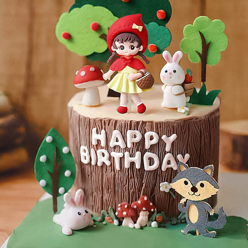 子供のための誕生日ケーキトッパー、ベーキング装飾、人形、イン - Kids Outdoor Merry Go Round のレビューと価格