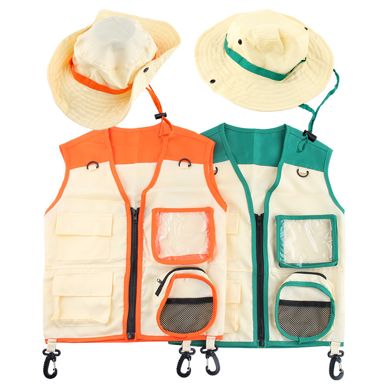 ネイチャーエクスプローラーアドベンチャーキット帽子ベスト男の - Kids Outdoor Adventure Kit のレビューと価格